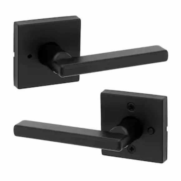 Halifax Passage Door Lever Set with Square Rose 720HFLSQT-514 NIB - Picture 1 of 10